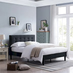 Agnew Queen-size Upholstered Platform Bed