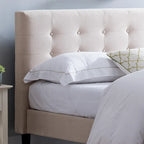 Agnew Queen-size Upholstered Platform Bed