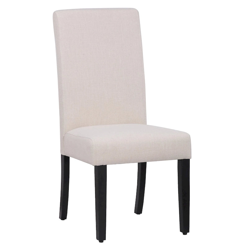 Upholstered Linen Fabric Dining Chair - 38.6