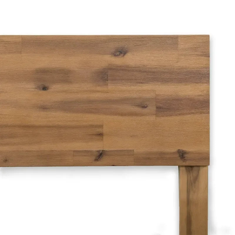 10-inch Wood Platform Bed with Headboard