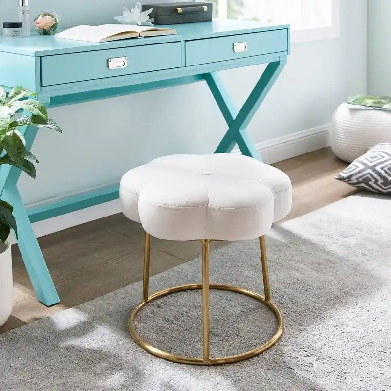 Vanity Flower Stool