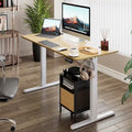 Height Adjustable Electric Standing Desk Sit Stand Computer Stand up Desk with Splice Board