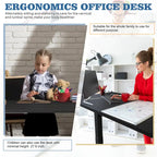 Height Adjustable Electric Standing Desk Sit Stand Computer Stand up Desk with Splice Board