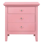 Hammond 3-Drawer Nightstand (26. H x 24. W x 18. D)