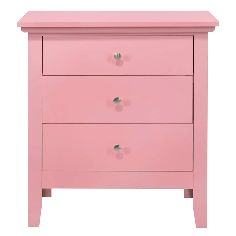 Hammond 3-Drawer Nightstand (26. H x 24. W x 18. D)