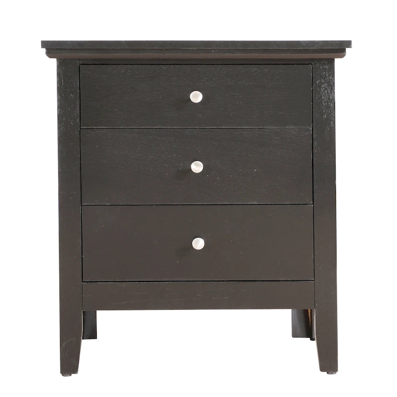 Hammond 3-Drawer Nightstand (26. H x 24. W x 18. D)