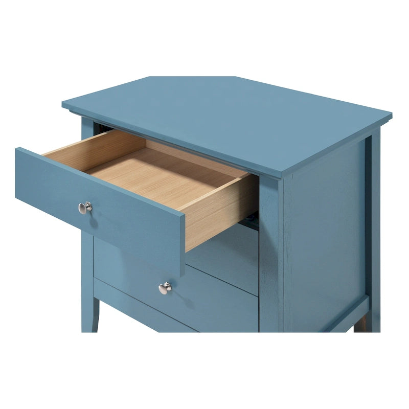 Hammond 3-Drawer Nightstand (26. H x 24. W x 18. D)