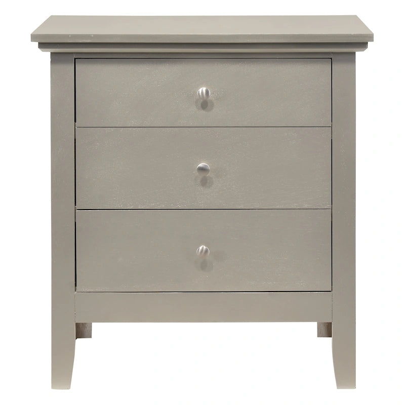 Hammond 3-Drawer Nightstand (26. H x 24. W x 18. D)