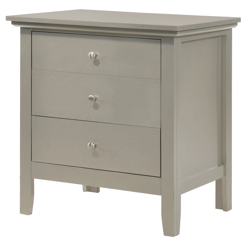 Hammond 3-Drawer Nightstand (26. H x 24. W x 18. D)