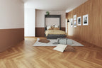 Oakland Living Easy Lift Brazilian Queen Contemporary Murphy Bed with Shelf