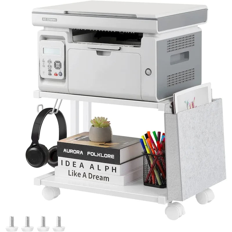 Printer Stand with Storage Bag