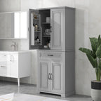 Bathroom Storage Cabinet with Doors and Drawer